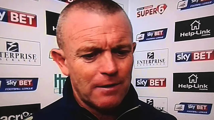 Dave Hockaday interview after Leeds United 1 Middl...