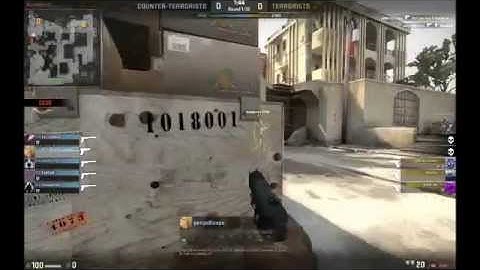 CS:GO ACE first pistol round dust2