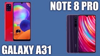 Samsung Galaxy A31 vs Xiaomi Redmi Note 8 Pro. Разница есть?