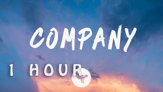 24kGoldn - Company (Lyrics) Feat Future| 1 HOUR