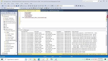 How To Audit DDL Changes in MS SQL Server