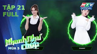 Nhanh Như Chớp 5 -  Tập 21 | Kể tên 3 loại bún ko ăn với nước lèo ? (18/5/2024)