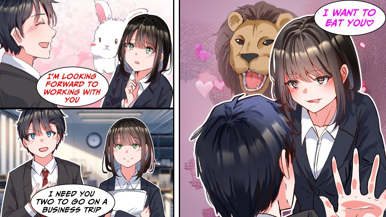 [Manga Dub] My shy junior got drunk on a trip and said, “Can I eat you up?” [RomCom]