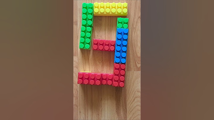 Making Number 9: Learning to Count with Building Blocks #shorts