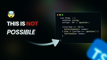 🔥Awesome way to handle conditional Types in Typescript | Cyber Junk