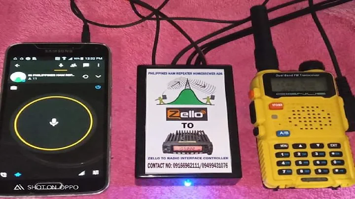 HOMEBREW ZELLO INTERFACE CONTROLLER TO VHF EXPLAIN...