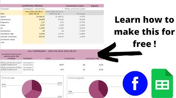 Move your Facebook Ads Data to Google Sheets for FREE! (FULL TUTORIAL)