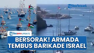 Bantu Warga Gaza! Armada Dunia Tembus Barikade Israel Dekati Perairan Palestina, Bawakan Logistik