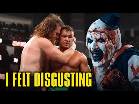 Chad Gable made the mistake of watching Terrifier 2 in public, felt disgusting