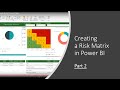 Creating a Risk matrix in power BI   part 2