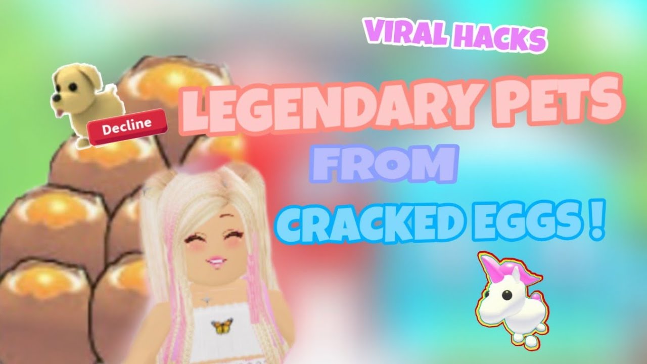 Roblox Adopt Me Legendary Pet Hack