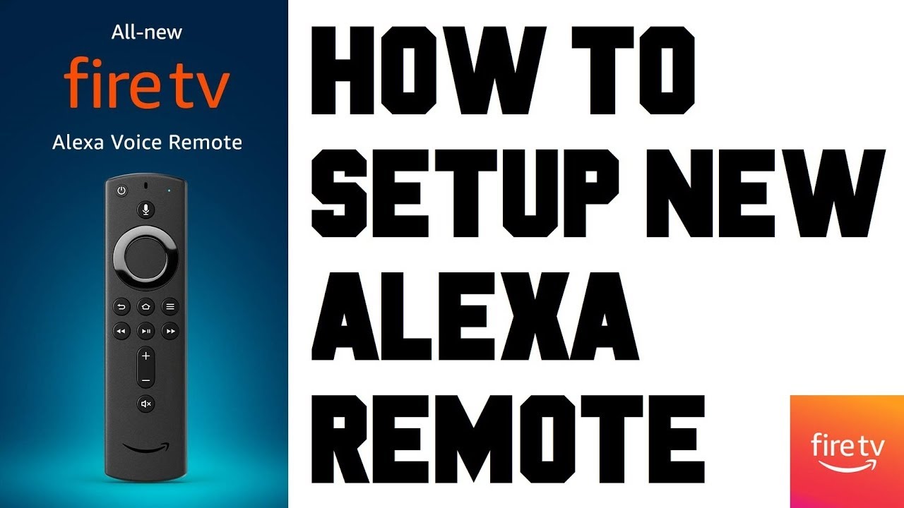 How To Setup Pair New Fire TV Alexa 