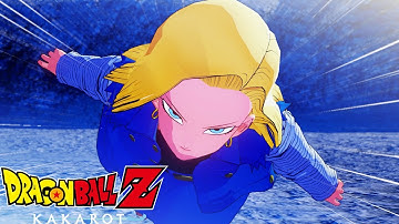 VEGETA VS ANDROID 18 FULL FIGHT AND CUTSCENES - Dragon Ball Z: Kakarot