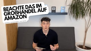 Ohne das funktioniert kein Großhandel auf Amazon!