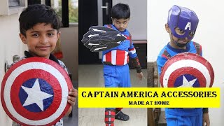 3 Captain America Accessory - Helmet Mask, Original & Wakanda Shield | #WithALittleHelp from Google