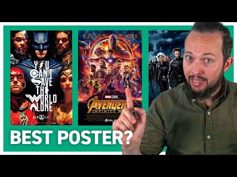 Superhero Movie Poster Ranking - Yes I'm a Designer