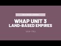 Land-Based Empires and Their Dynamics