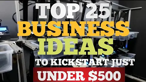 Smart start: 25 powerful business ideas you can start under $500