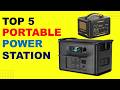 Top 5 Portable Power Station in 2026