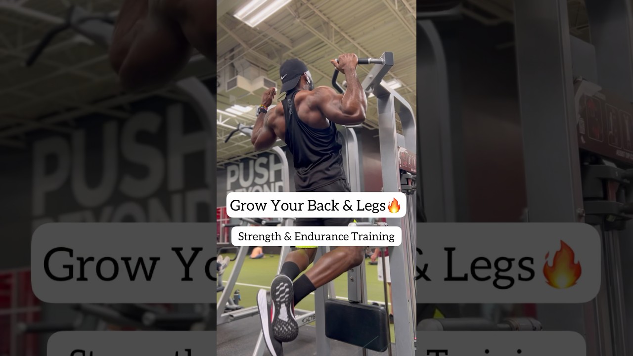 Grow Your Back & Legs 😱🔥 