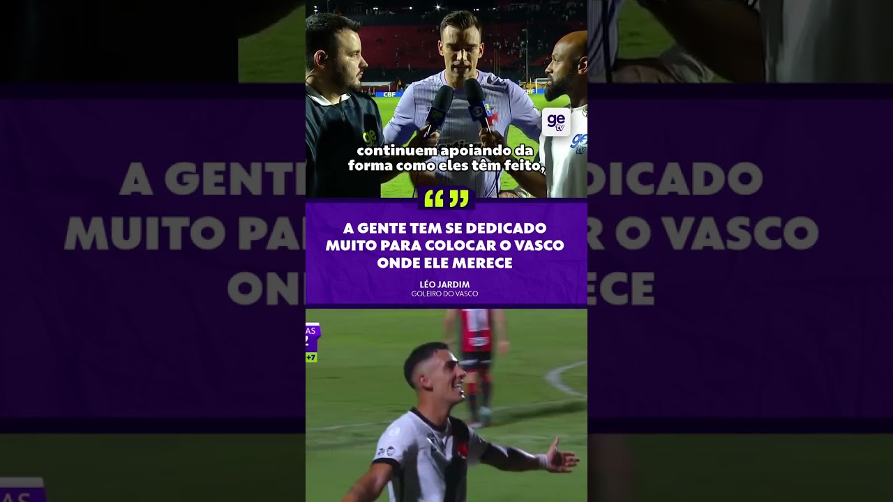 O VASCO ESTÁ EM MAIS UMA SEMI DE COPA DO BRASIL, E LÉO JARDIM SOLTOU O VERBO! | Tropa ge tv #shorts