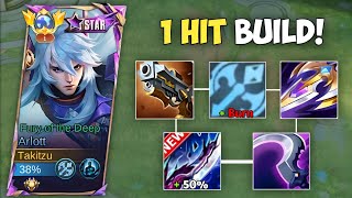 THIS NEW ARLOTT ONE HIT BUILD WILL MAKE ENEMY USELESS IN RANKED GAME🔥(must try)