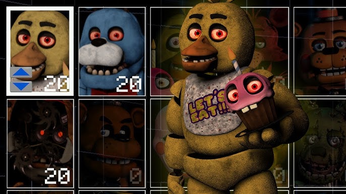 Finally Chica has been fixed! Unwithered Chica! (FNaF 2 Mod) 