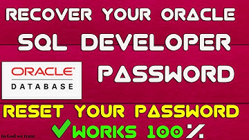 Recover your Oracle database password | reset your password the easy way | 11g, 18c and others