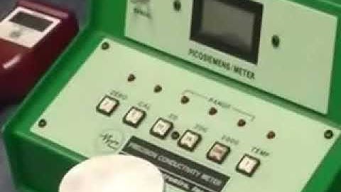 HOW TO OPERATE THE EMCEE ELECTRONICS 1154 PRECISION DIGITAL CONDUCTIVITY METER