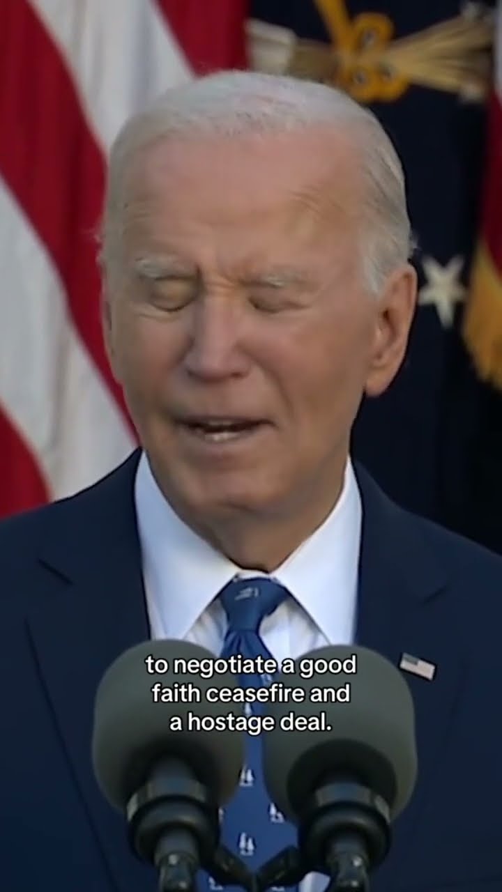 Biden says he will push for a ceasefire in Gaza after announcing Israel, Hezbollah pause #shorts