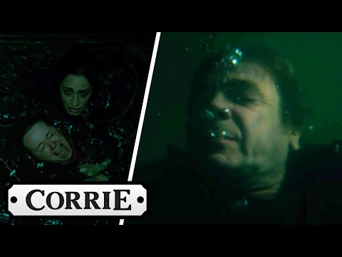 Johnny Is Swept Away in the Sewers Saving Jenny | Coronation Street