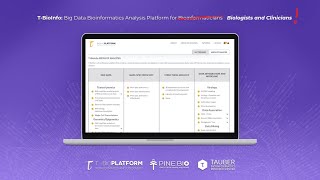 Pine Biotech - T-Bioinfo Web-Based Bioinformatics Platform Short Company Overview Of Features