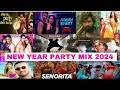 New year bollywood  party mix mashup 2024  non stop bollywood dance party mix dj new year song 2024