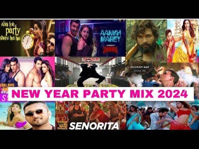 Bollywood Party Mix 2024, Dance Songs, Party Songs Hindi, New Year Party  Songs