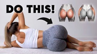 : 10 Exercises to Grow ROUNDER BOOTY & HIPS! Glute Max & Med, Intense, No Equipment, At Home Workout