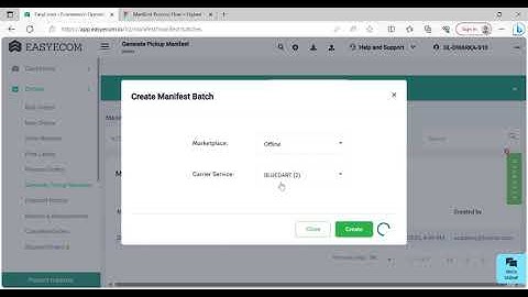 How to Assign and Consume Packaging Material at Manifest Stage | EasyEcom