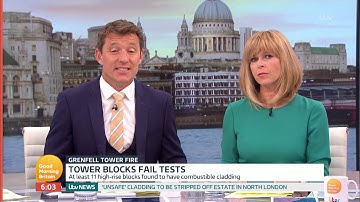 Tower Blocks to Be Tested for Combustible Cladding | Good Morning Britain
