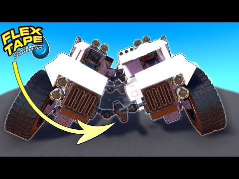 When You Use A Cheap Flex Tape Knock Off To Fix Your Car… – Trailmakers Gameplay