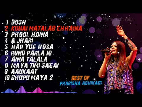 Prabisha Adhikari Popular Song Collection 2023 || JUKEBOX || Romantic & Heart Touching Nepali Song