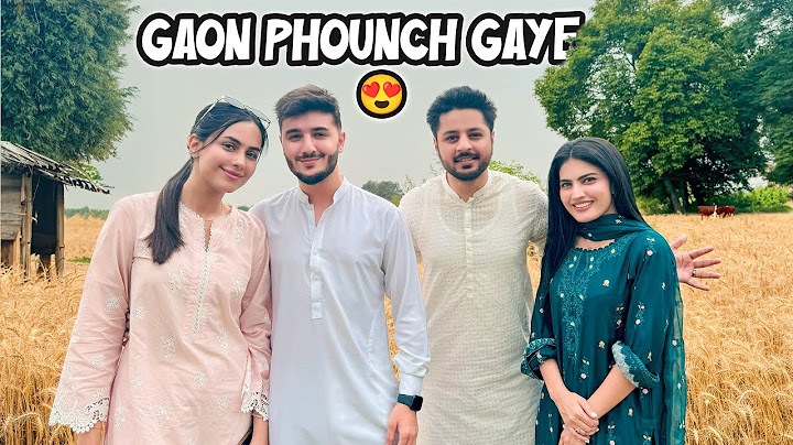 SHAHVEER & AYESHA K SATH GAON PHOUNCH GAYE 😍 | New Car Ki Buri Halat Hogai 😂