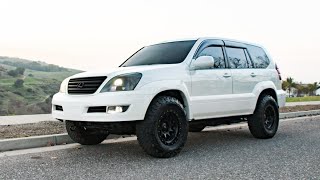 GX470 on 33s with STOCK Suspension!