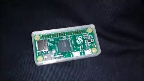 3d printed Raspberry pi Zero case using davinci jr (xyz printing)