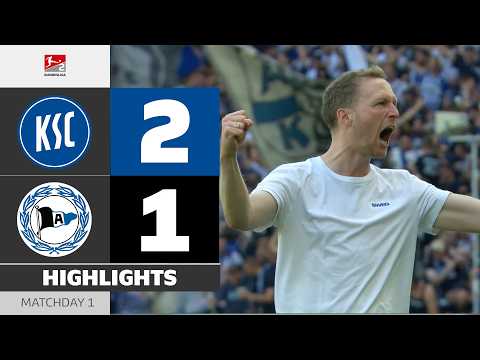 New Signing Bags Brace! | KARLSRUHER SC - ARMINIA BIELEFELD | Highlights | Matchday 1 - Bundesliga 2 — football highlights