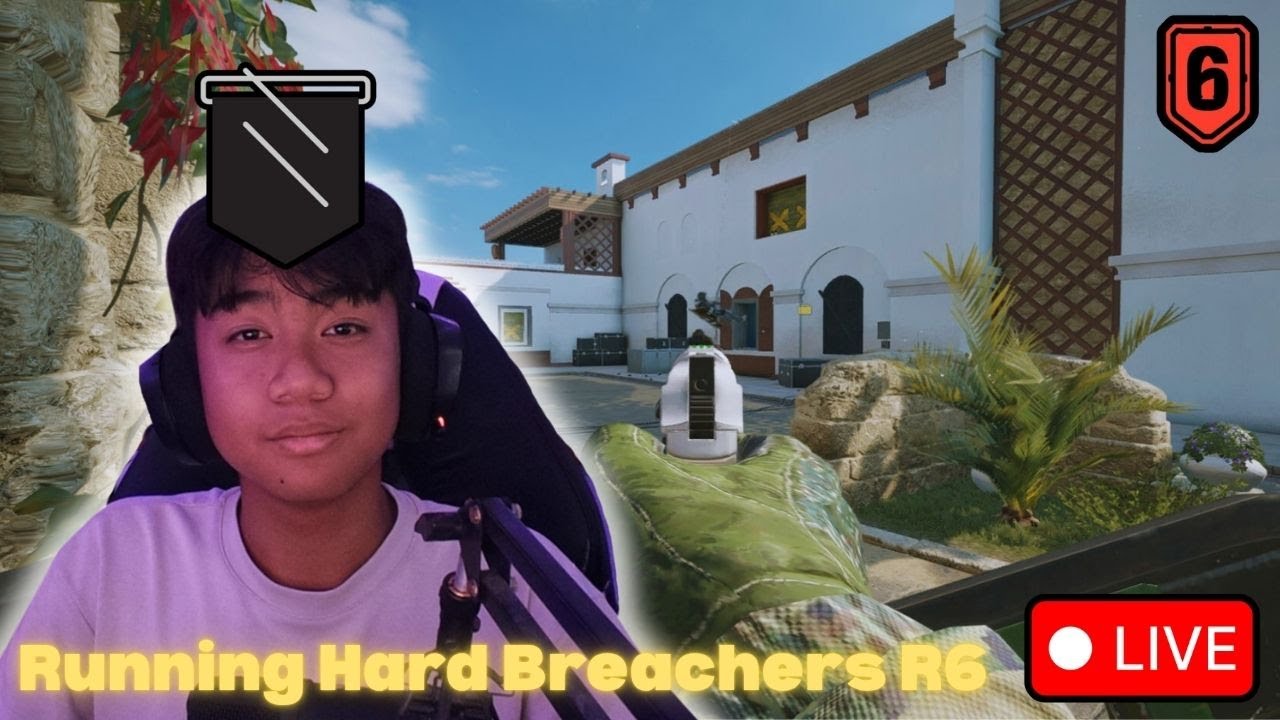 running hard-breachers in r6 (no thumbnail rn) | LIVESTREAM | Rainbow 6 ...