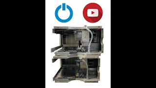 2x Agilent HP Series 1100 HP G1313A ALS Autosampler  Power UP  For Parts Video in1517 1