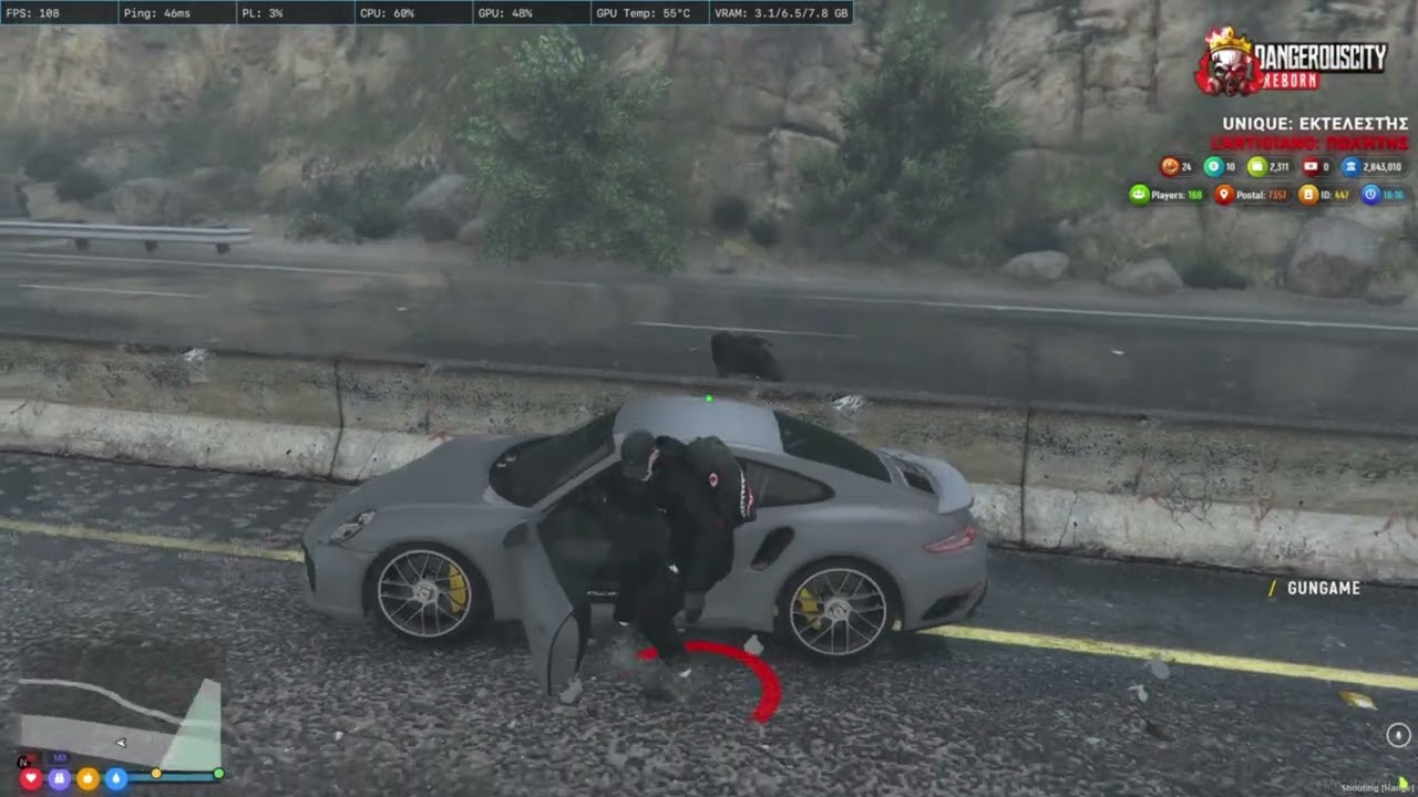 GREEK GTARP ll PVP HIGHLIGHTS (DANGEROUS CITY ROLEPLAY)