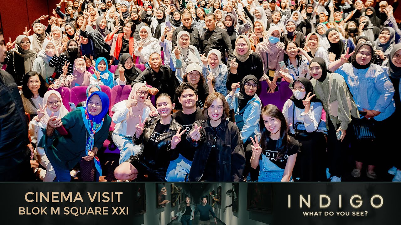 Indigo - Cinema Visit di Blok M Square XXI bareng Amanda, Aliando, Sara Wijayanto, Nicole dan Aruma