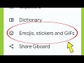 Google Keyboard | Emojis Stickers &amp; Gifs Settings