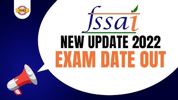 FSSAI New Exam Date 2022 Out | FSSAI Exam Postponed | FSSAI Assistant New Exam Date by Exampur