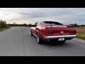 1969 Ford Mustang Mach1: exhaust sound